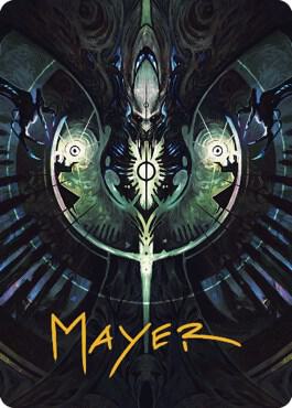 Gix's Command Art Card (Gold-Stamped Signature) card from Art Series: The Brothers' War