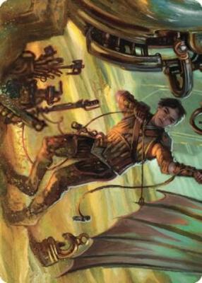 Mishra, Excavation Prodigy Art Card card from Art Series: The Brothers' War