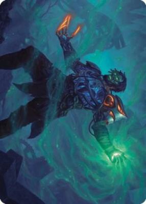Mishra, Claimed by Gix Art Card card from Art Series: The Brothers' War