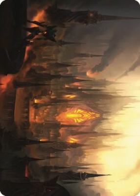 Mishra's Foundry Art Card card from Art Series: The Brothers' War