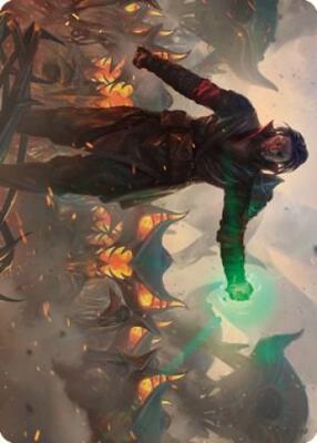 Mishra, Eminent One Art Card card from Art Series: The Brothers' War