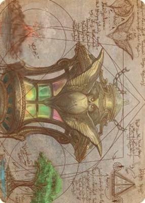 Chromatic Lantern Art Card card from Art Series: The Brothers' War