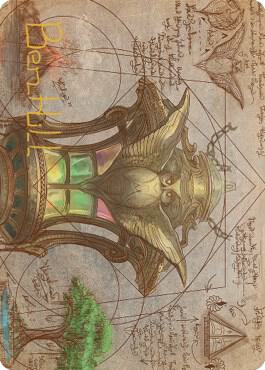 Chromatic Lantern Art Card (Gold-Stamped Signature) card from Art Series: The Brothers' War