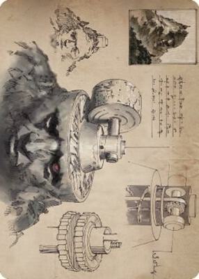 Millstone Art Card card from Art Series: The Brothers' War