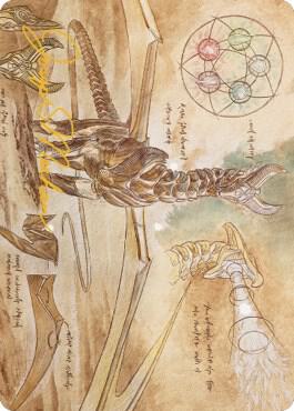 Ramos, Dragon Engine Art Card (Gold-Stamped Signature) card from Art Series: The Brothers' War