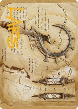 Soul-Guide Lantern Art Card (Gold-Stamped Signature) card from Art Series: The Brothers' War