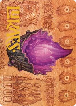 Thorn of Amethyst Art Card (Gold-Stamped Signature) card from Art Series: The Brothers' War