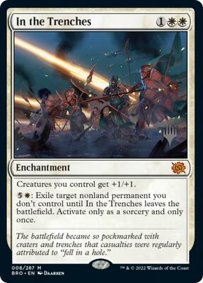 In the Trenches card from Promo Pack: The Brothers' War
