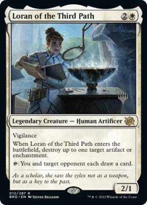 Loran of the Third Path card from Promo Pack: The Brothers' War