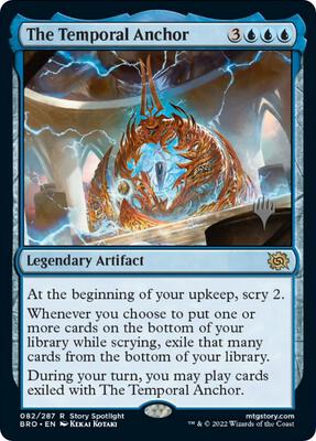 The Temporal Anchor card from Promo Pack: The Brothers' War