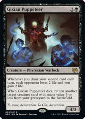 Gixian Puppeteer card from Promo Pack: The Brothers' War