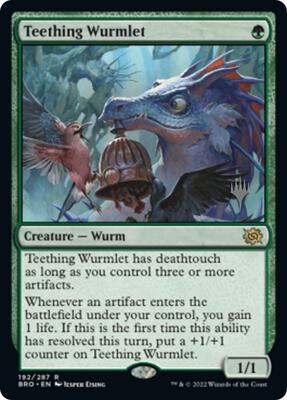 Teething Wurmlet card from Promo Pack: The Brothers' War