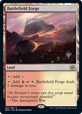 Battlefield Forge card from Promo Pack: The Brothers' War