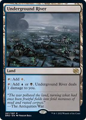 Underground River card from Promo Pack: The Brothers' War