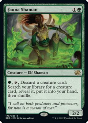 Fauna Shaman card from Promo Pack: The Brothers' War
