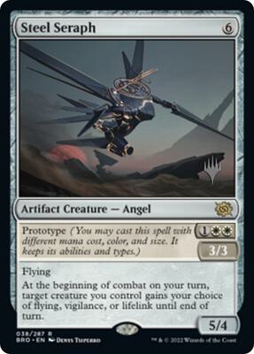 Steel Seraph card from Promo Pack: The Brothers' War