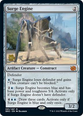 Surge Engine card from Prerelease Cards
