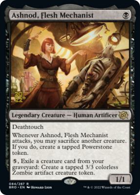 Ashnod, Flesh Mechanist card from Prerelease Cards