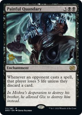 Painful Quandary (BRO) card from Prerelease Cards