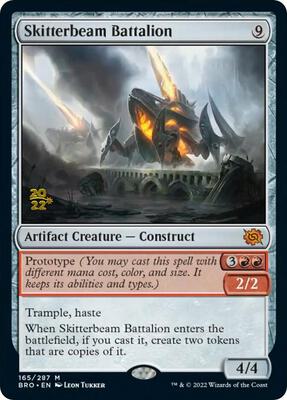 Skitterbeam Battalion card from Prerelease Cards