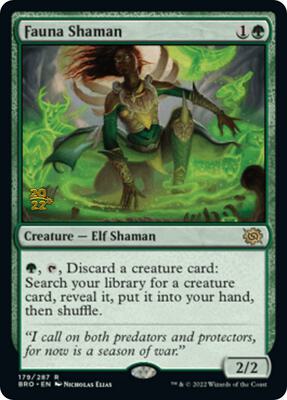 Fauna Shaman card from Prerelease Cards