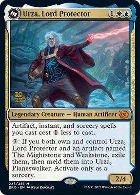 Urza, Lord Protector card from Prerelease Cards