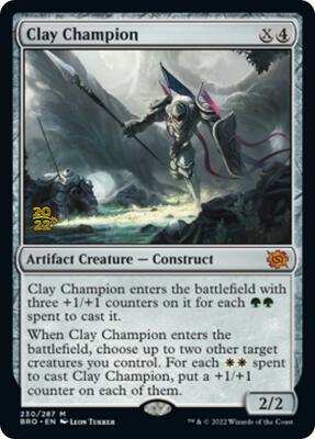 Clay Champion card from Prerelease Cards