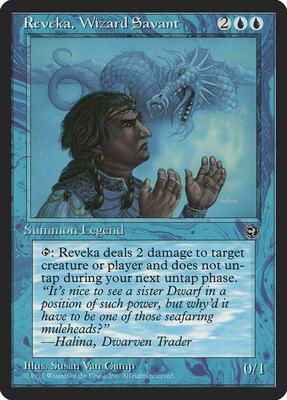 Reveka, Wizard Savant card from Homelands