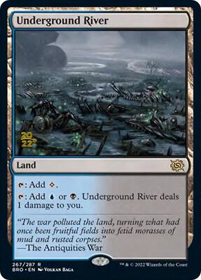 Underground River card from Prerelease Cards