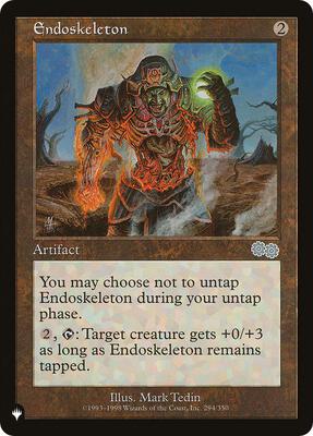 Endoskeleton card from The List Reprints