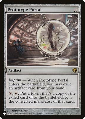 Prototype Portal card from The List Reprints