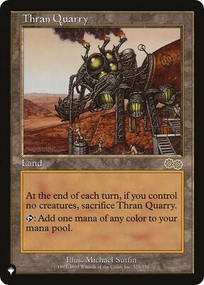 Thran Quarry card from The List Reprints