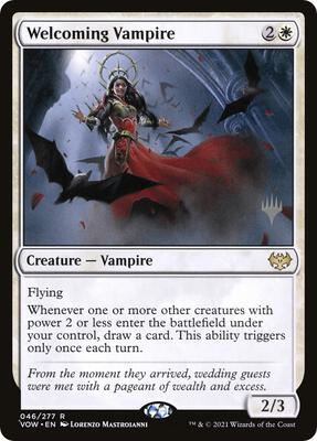 Welcoming Vampire card from Promo Pack: The Brothers' War