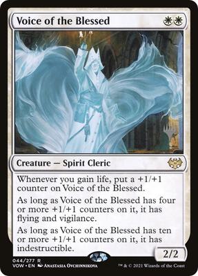 Voice of the Blessed card from Promo Pack: The Brothers' War