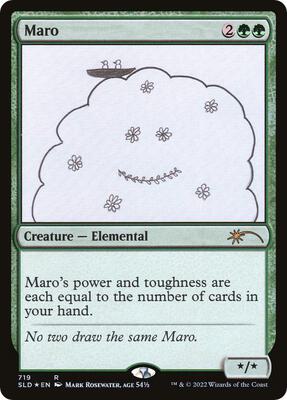 Maro (719) card from Secret Lair Drop Series