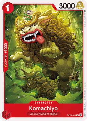 Komachiyo card from Romance Dawn