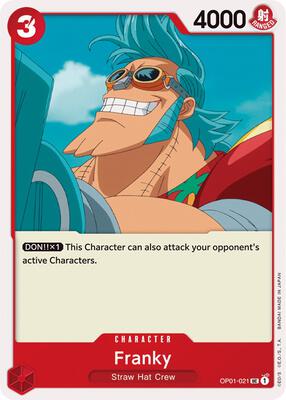 Franky card from Romance Dawn