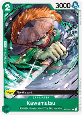 Kawamatsu card from Romance Dawn