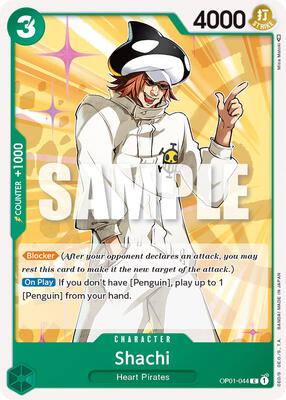 Shachi card from Romance Dawn