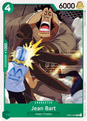 Jean Bart card from Romance Dawn