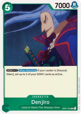 Denjiro card from Romance Dawn