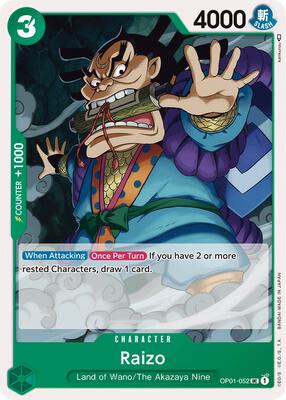 Raizo card from Romance Dawn