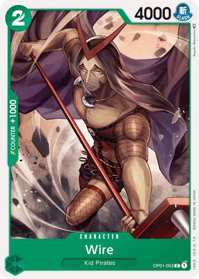 Wire card from Romance Dawn
