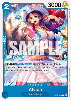 Alvida card from Romance Dawn