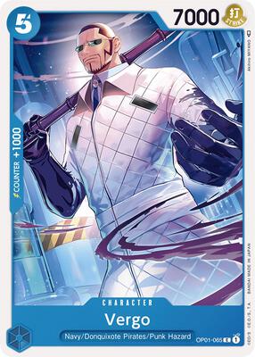 Vergo card from Romance Dawn