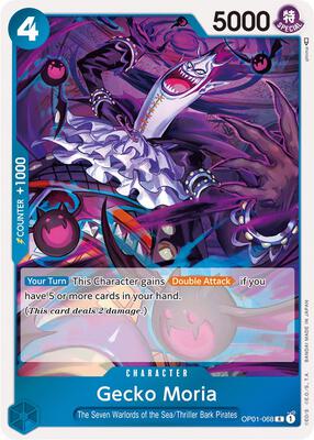 Gecko Moria card from Romance Dawn