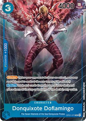 Donquixote Doflamingo (073) (Parallel) card from Romance Dawn
