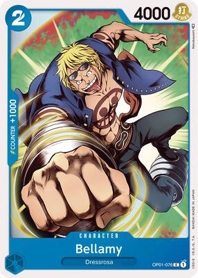 Bellamy card from Romance Dawn