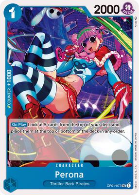 Perona card from Romance Dawn