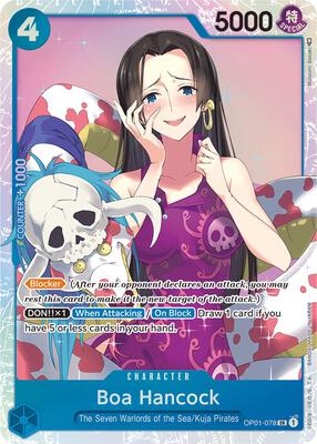 Boa Hancock card from Romance Dawn